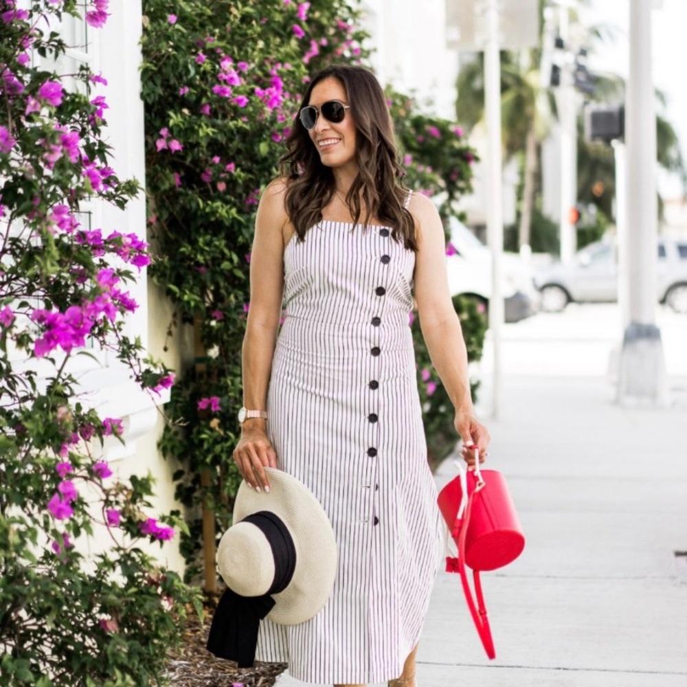Who What Wear Midi Dress